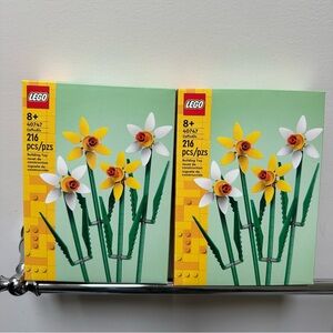 Sealed LEGO Daffodils Flower Set 40747 - includes 2 kits